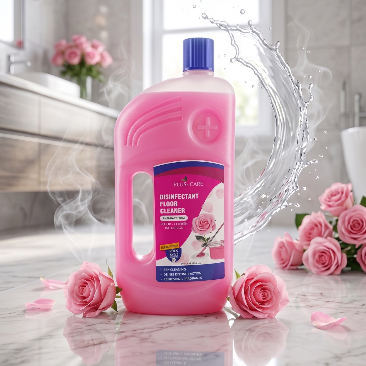 Rose Disinfectant Floor Cleaner